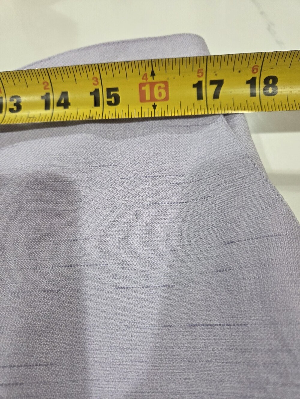 Alfred Dunner Women's Size 14 Purple Pockets Pull On Pants 1/2 Elastic Waist - Picture 9 of 13